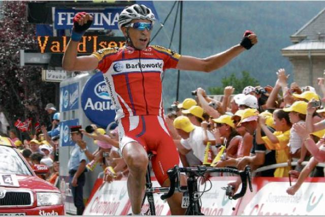 Mauricio Soler destacado en la etapa reina de los Alpes Tour de Francia 2007