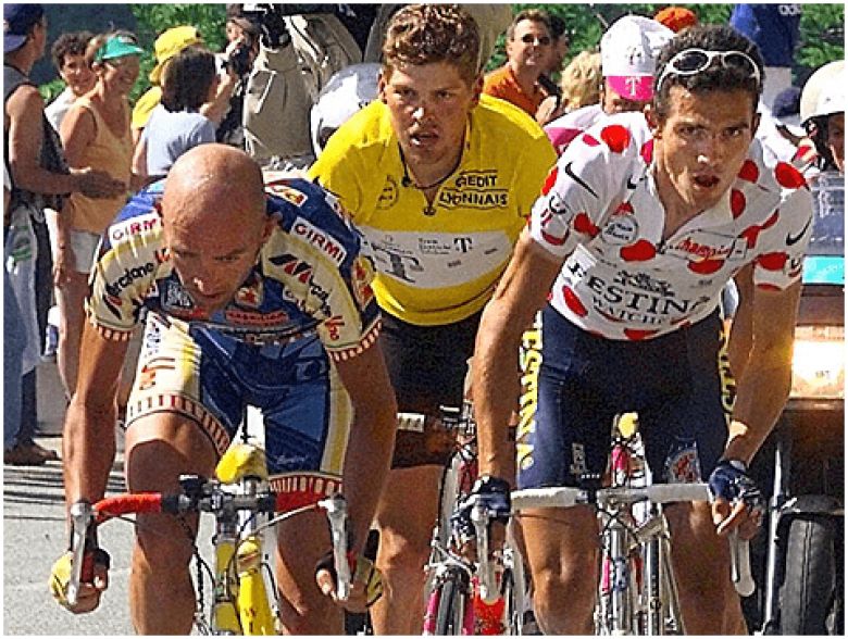 Pantani Ullrich y Virenque Tour 1997 Morzine Avoriaz
