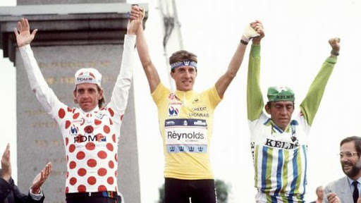 Rooks Degado y Parra 1988 podium