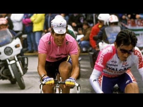 1992 Giro a Italia  Latina › Monte Terminillo indurain y lucho herrera